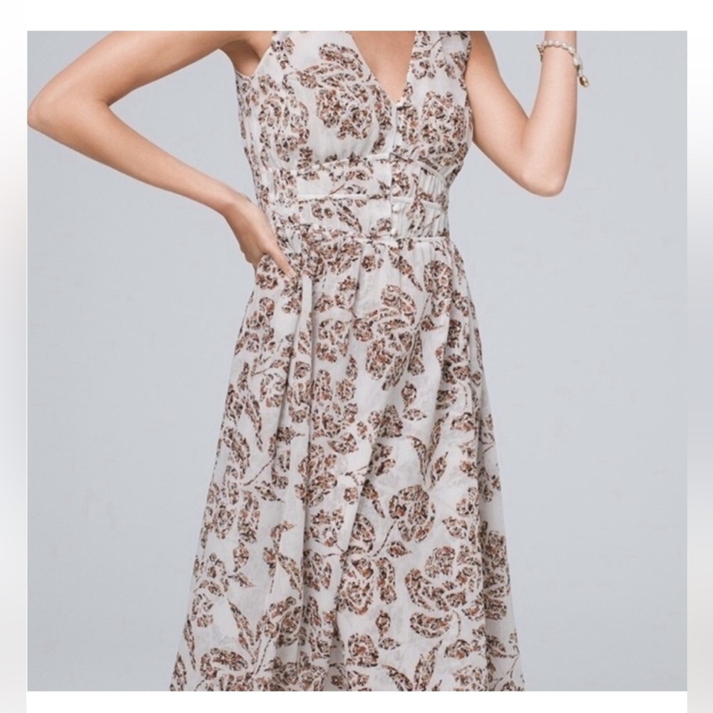 White House Black Market floral Dress